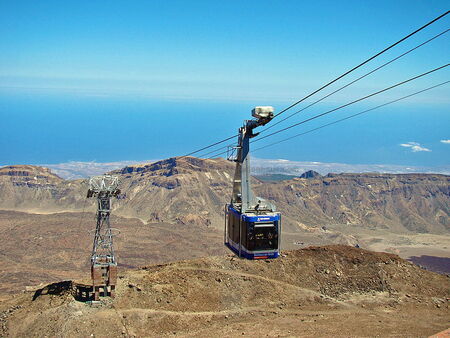 Mit der Seilbahn auf Teide