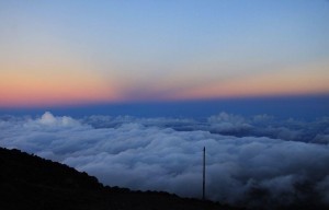 über den Wolken