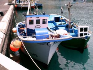 Boote in Tazacorte