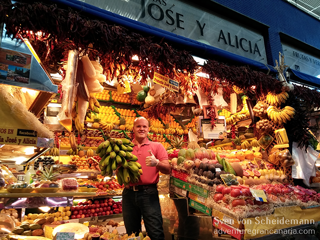 Mercado de vegueta in Las Palmas de Gran Canaria