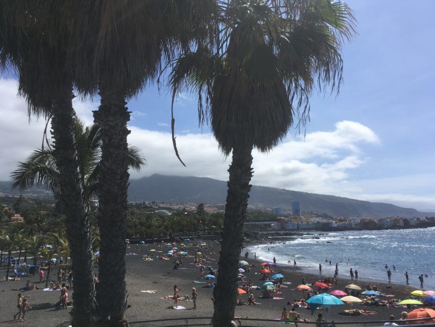 Playa Jardin Puerto de la Cruz