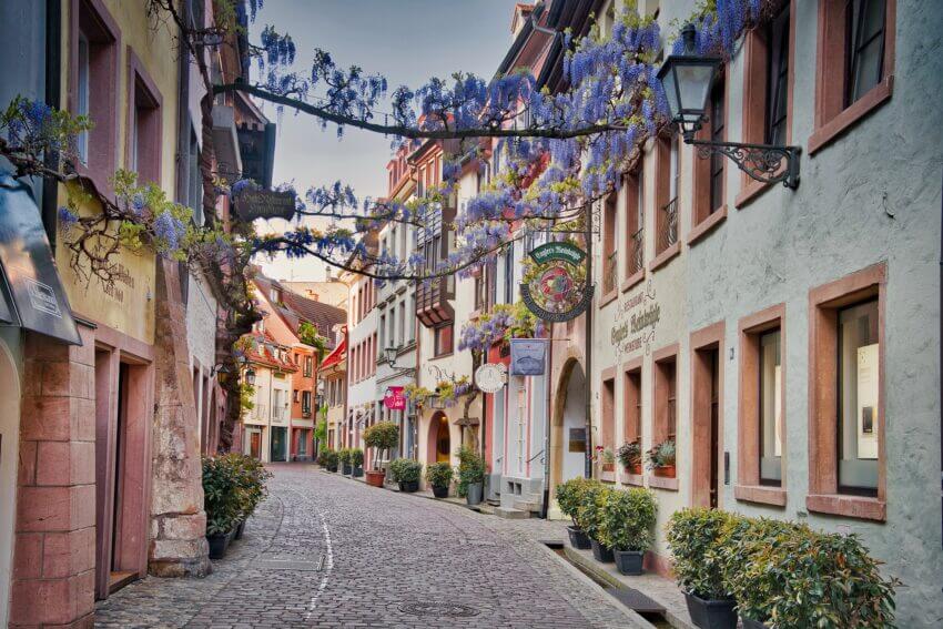 Altstadt Gasse Freiburg